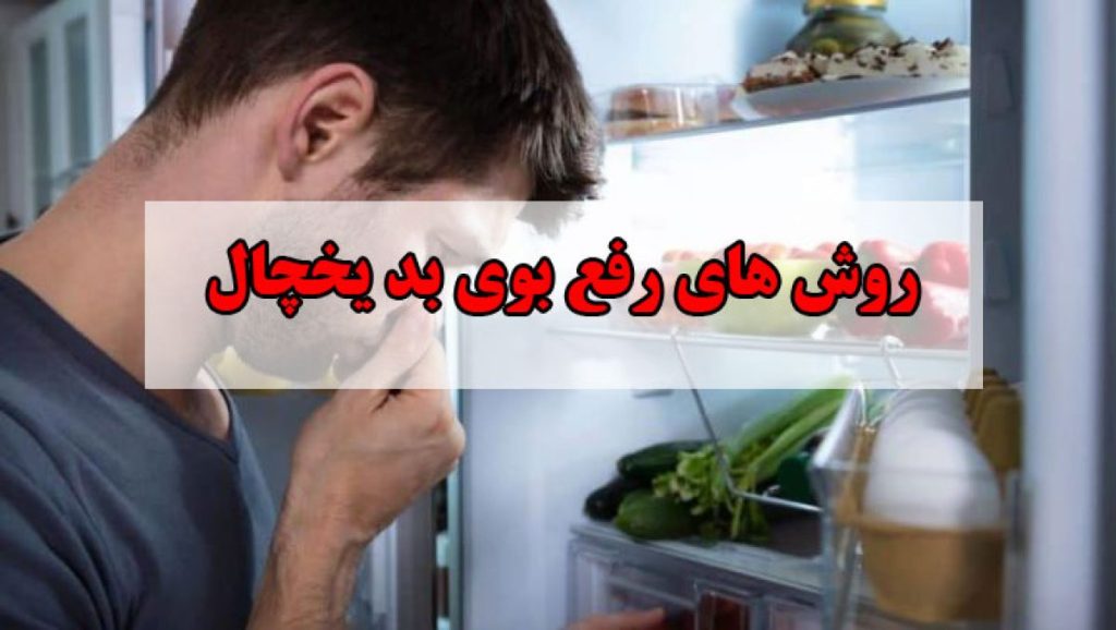 از بین بردن بوی بد یخچال