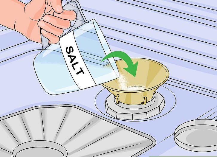 علت ریختن نمک در ماشین ظرفشویی