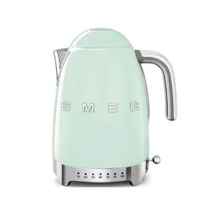 کتری برقی درجه دار اسمگ رنگ سبز پاستیلی مدل KLF04