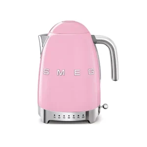 کتری برقی درجه دار اسمگ رنگ صورتی مدل KLF04